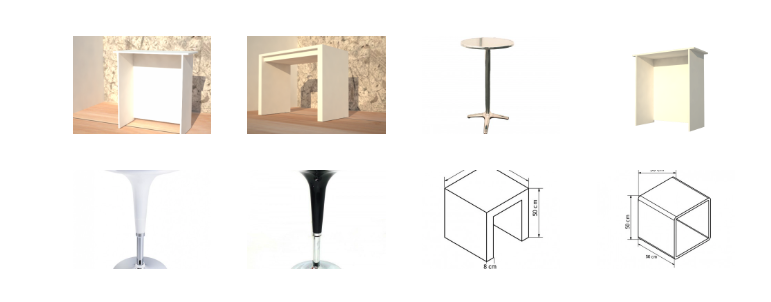 Muebles en arriendo para ferias